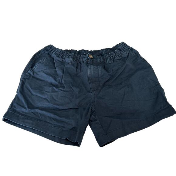 Chubbies 5.5" Shorts Mens Medium Navy Original Stretch Regular Fit Elastic Waist - Picture 1 of 5